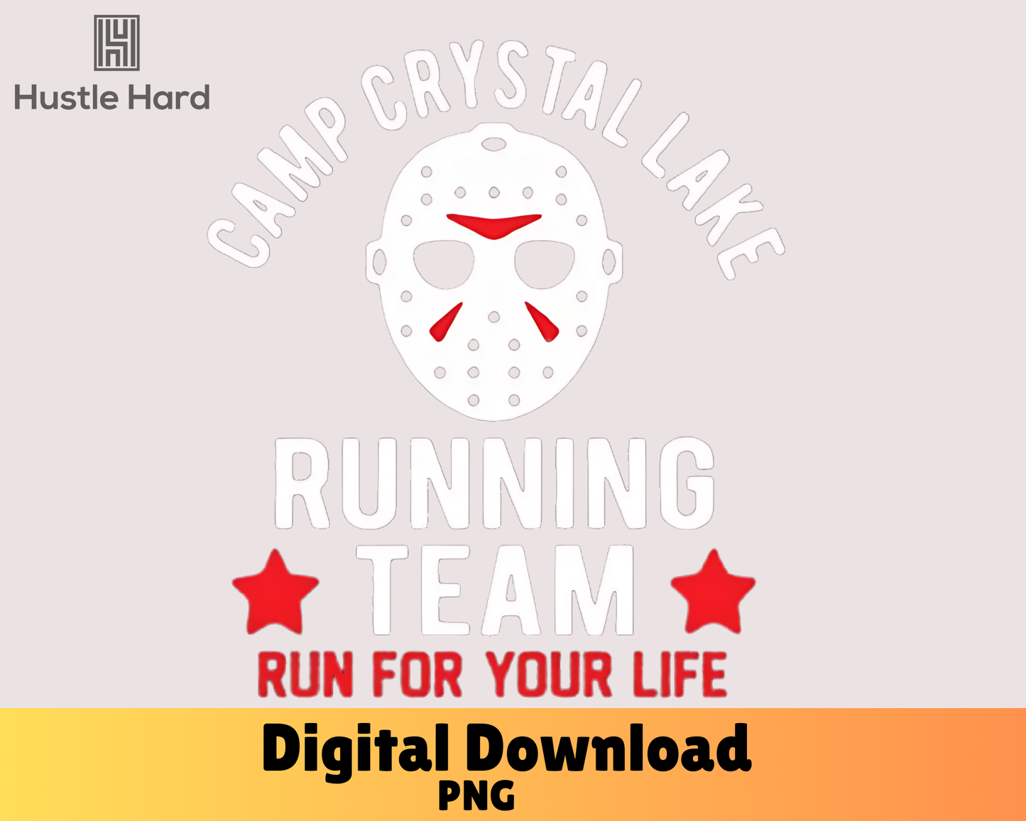 Camp Crystal Lake PNG, Halloween Svg