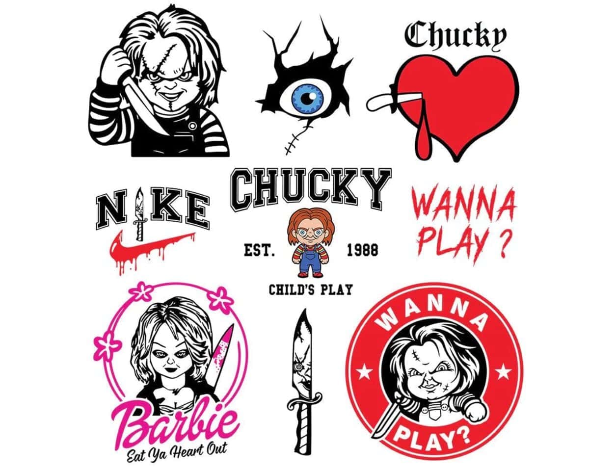 Chucky Svg, Chucky png bundle, Horror Svg Bundle, Halloween svg