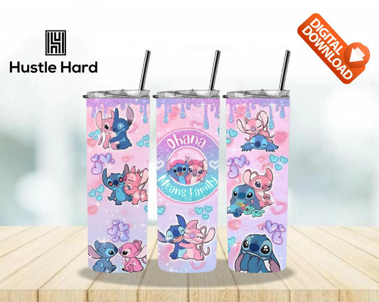 Stitch Sublimation Tumbler Wrap