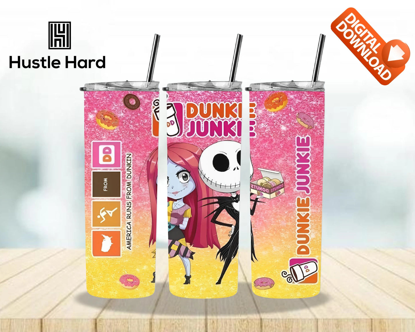 Dunkie Junkie Tumbler Wrap