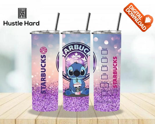 Stitch Starbucks Tumbler Wrap